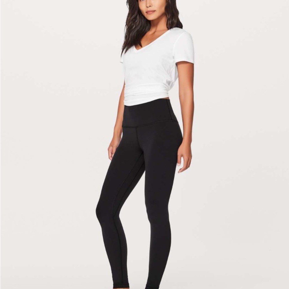 Lululemon Align Pant *Full Length 28" Black Size 6 - Picture 7 of 9